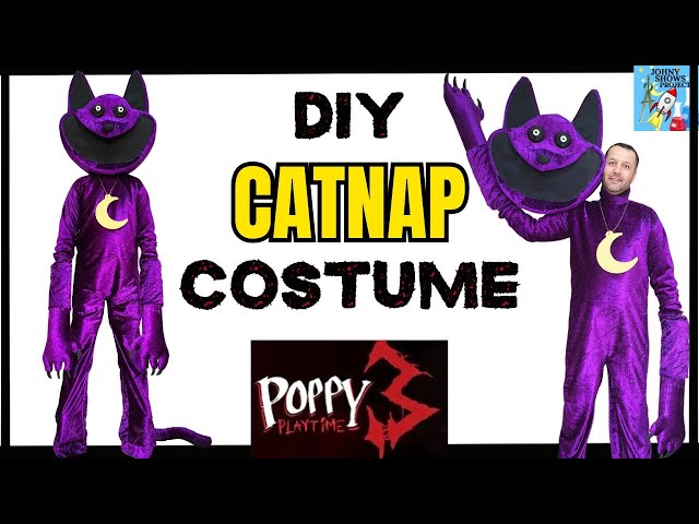 FOUND THE REAL CATNAP FROM Poppy Playtime 3!! DIY CATNAP COSTUME