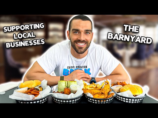 Feast at The Barnyard: Crispy Chicken, Wings, Juicy Burgers, and Golden Fries Mukbang Adventure