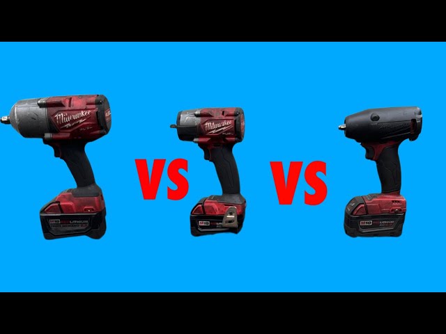 Which Milwaukee M18 FUEL Impact Gun is Best for You: High Torque, Mid Torque, or 3/8 Impact?