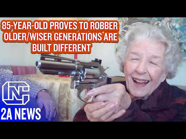 Armed 85-Year-Old Woman With .357 Magnum Proves To Robber Older Generations Are Built Different