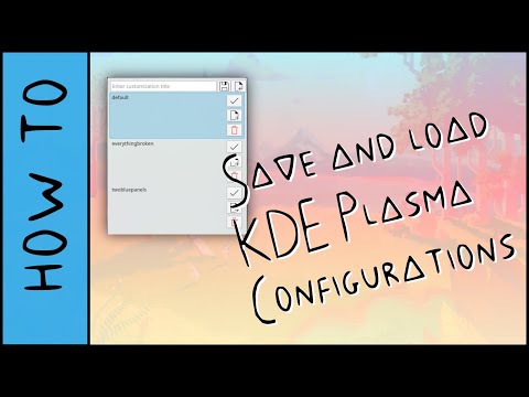 KDE Plasma: How To