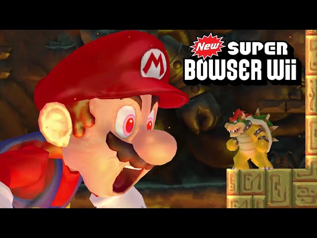 New Super Bowser Wii - Full Game Walkthrough