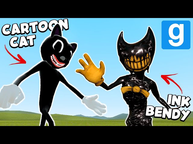 IS CARTOON CAT STRONGER THAN... BENDY?! (Garry's Mod Sandbox) | JustJoeKing