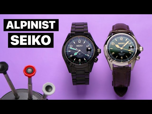 Seiko Alpinist Watches - SPB121 and Night Vision SPB337