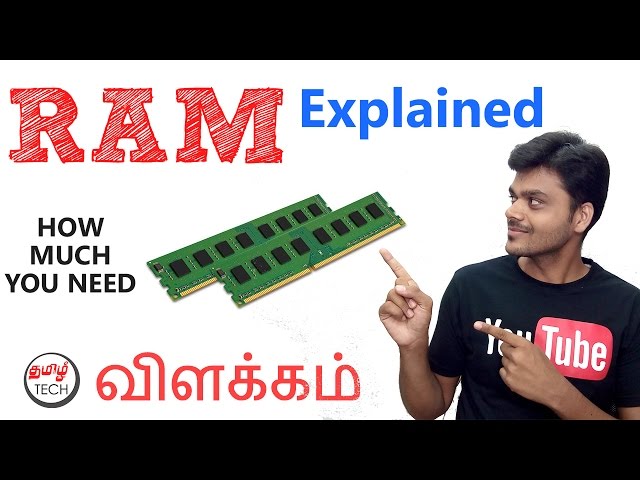What is RAM ? How much you need ?  Explained | TAMIL TECH