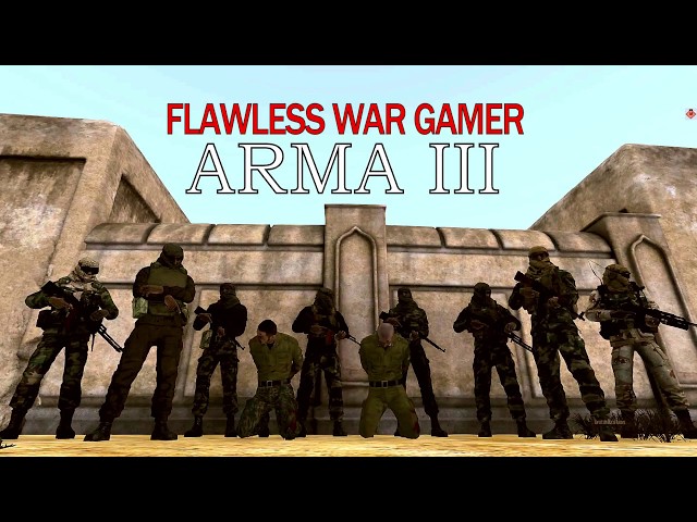 ARMA3 Afganistan Capture the Russian fortress Gameplay