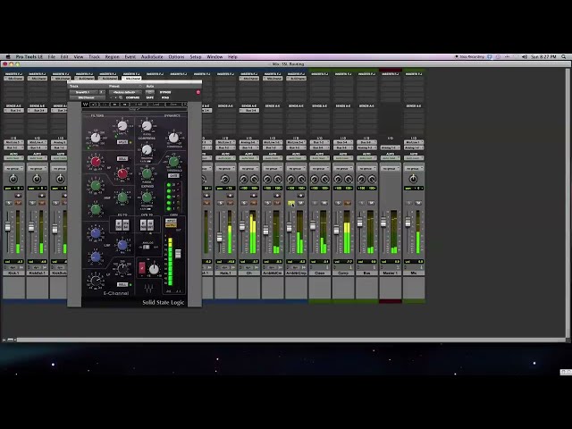 How to Mix w/ Waves SSL G-Channel and E-Channel Plugins