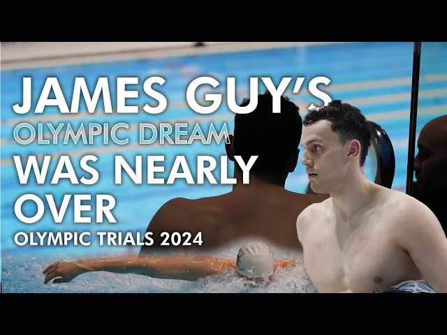 JAMES GUY'S OLYMPIC DREAM WAS NEARLY OVER!