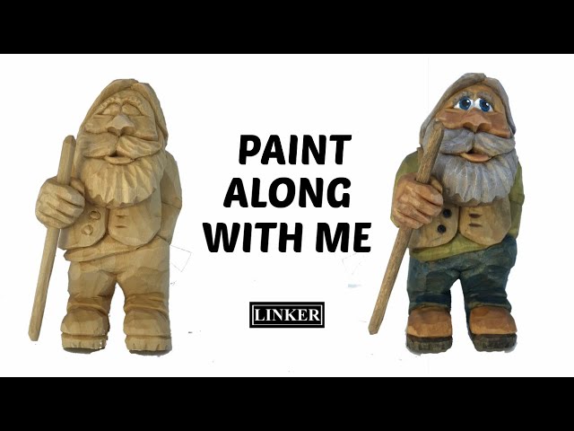 Woodcarving -Paint Along With Me