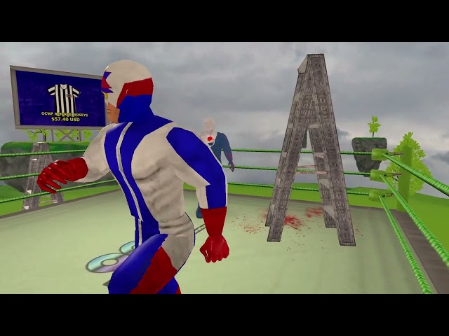 OCWF S0567  Pepsiman VS AKI Man (Ladder Match)