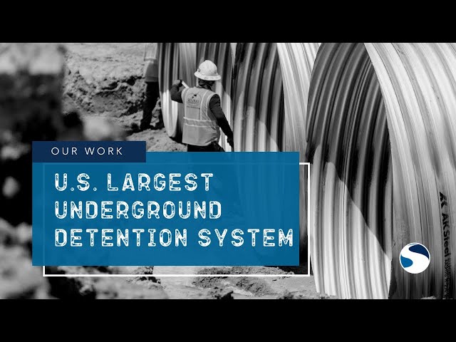 Sendero Industries builds largest underground detention system in U.S. for UPS
