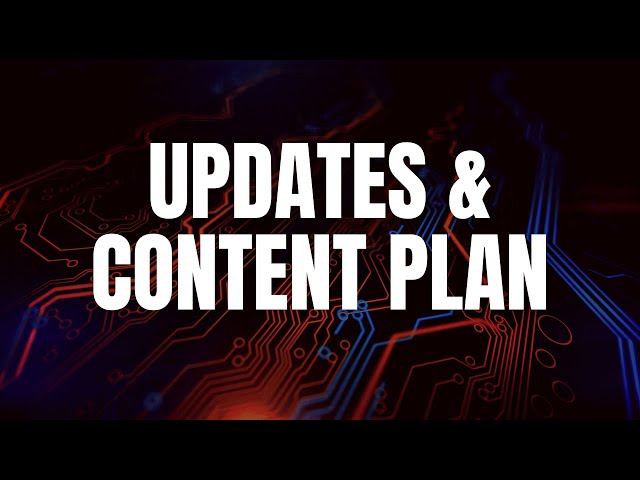 Updates & Content Schedule - Q4 2022 - Q2 2023