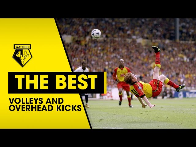 BEST VOLLEYS & OVERHEAD KICKS | WATFORD FC GOALS