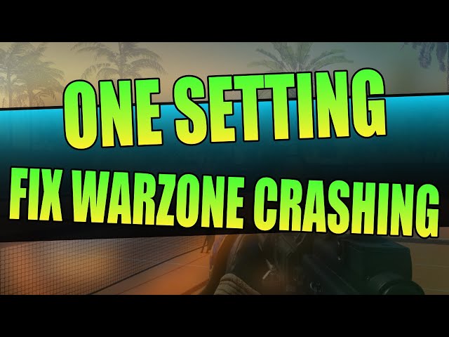 One Setting To Fix Warzone 3 Crashing & Not Launching On PC
