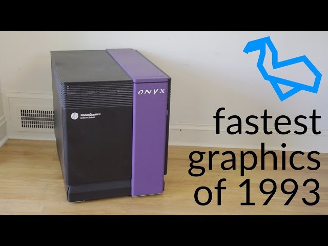 SGI's $250,000 Graphics Supercomputer from 1993 - Silicon Graphics Onyx RealityEngine²