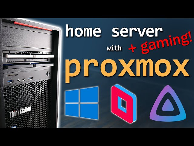 Remote Gaming and Streaming w/ Proxmox - Proxmox Walk-Through: Part 2