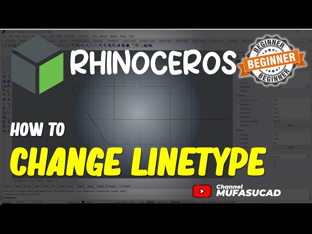 Rhinoceros How To Change Linetype