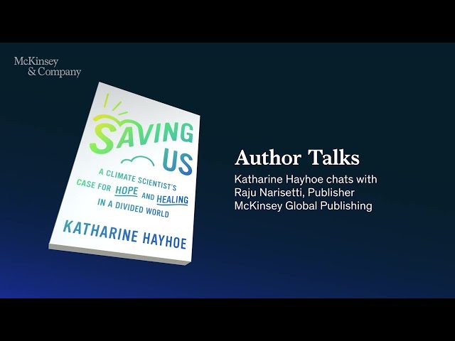 Author Talks: There is no vaccine for climate change