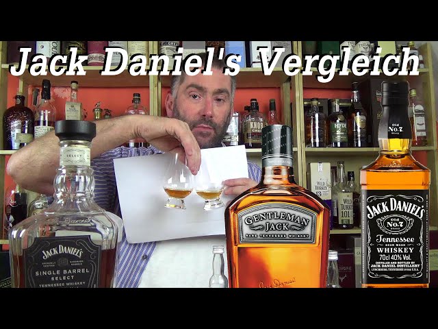 #126 - Jack Daniel's Vergleich - Single Barrel gegen Gentlemen Jack gegen Old No 07