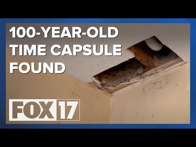 Grand Rapids family makes unusual discovery during remodeling project
