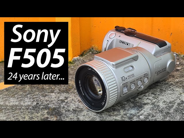 Sony Cyber-shot F505: 24 YEARS later! RETRO review vs F505v
