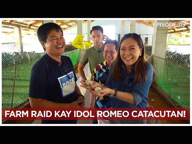 FARM RAID KAY IDOL ROMEO CATACUTAN! Bitbit Ko Si Ahwel At Migs! | Karen Davila Ep119