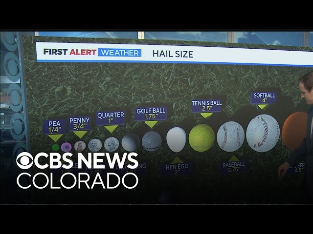 Hail season in Colorado