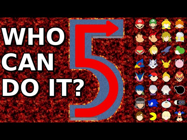 Who Can Make It? Lava 5 Tunnel - Super Smash Bros. Ultimate