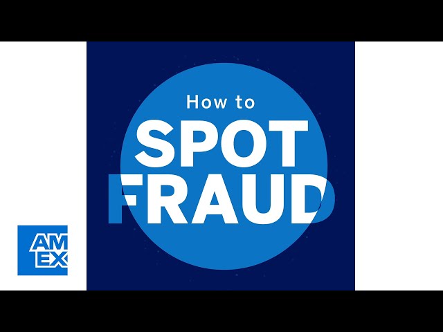 How to Spot Fraud | American Express