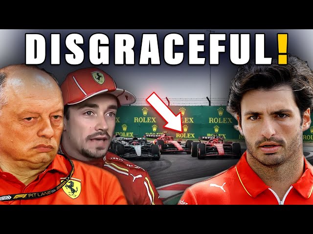 Ferrari Destroys Charles & Carlos After Silly Chinese GP!