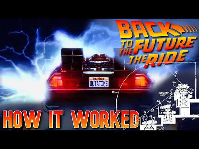 Back to the Future The Ride - HOW IT WORKED