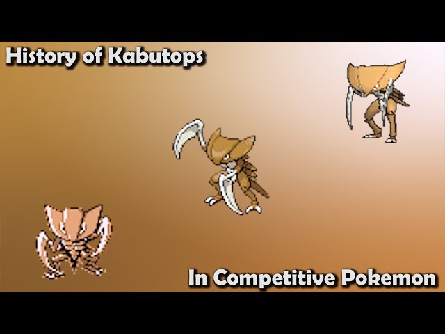 How GOOD was Kabutops ACTUALLY? - History of Kabutops in Competitive Pokemon (Gens 1-7)