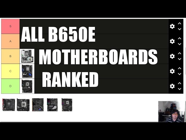 B650E Motherboard Tier List