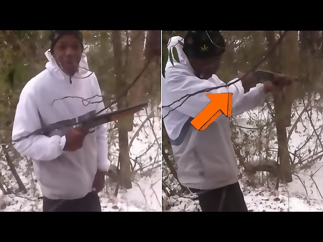 Fool Gives Sawed-Off Shotgun A Test Run, Regrets It As He Pulls Trigger