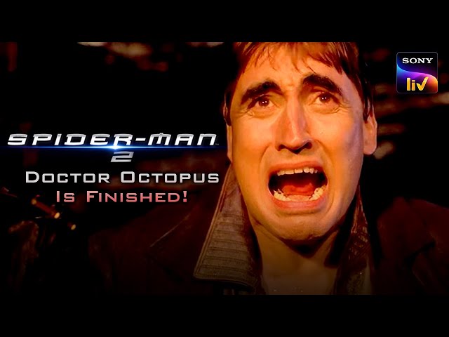 Spiderman ने किया Doctor Octopus का खात्मा | Spider-Man 2 2004 | Hindi Dubbed | Action Scenes
