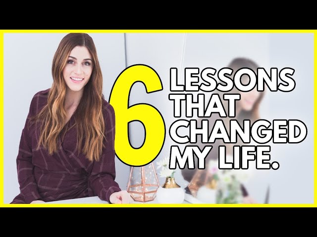 6 MENTAL HEALTH LESSONS THAT CHANGED MY LIFE.