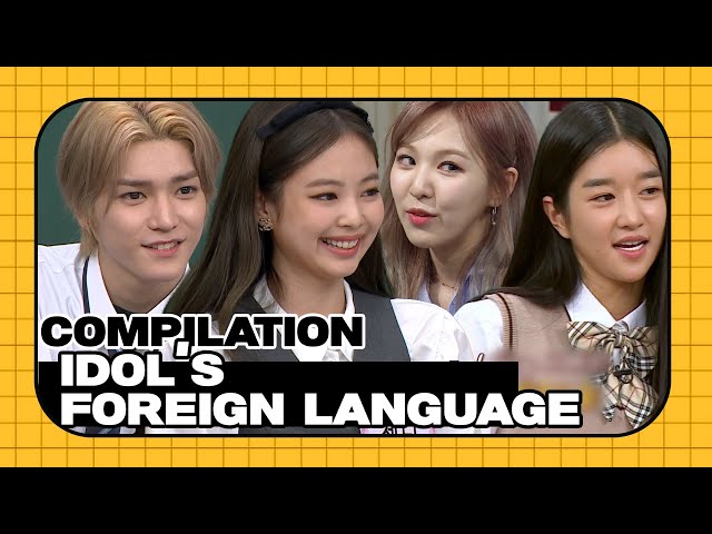 Compilation of multilingual stars!