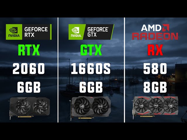 RTX 2060 6GB vs GTX 1660 SUPER vs RX 580 8GB Test in 7 Games