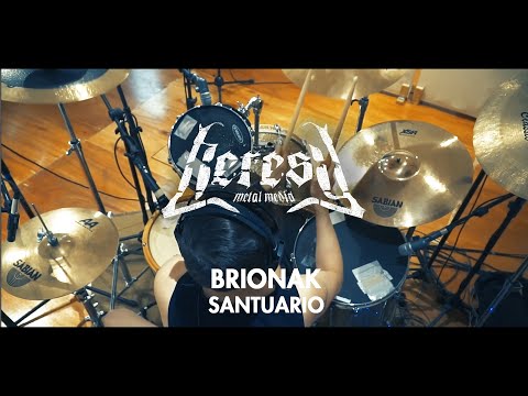 Brionak - Santuario - Drum Playthrougth - Heresy Metal Media