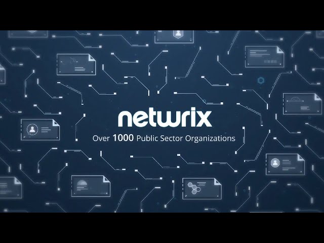 Protect Citizens' Data with Netwrix solutions