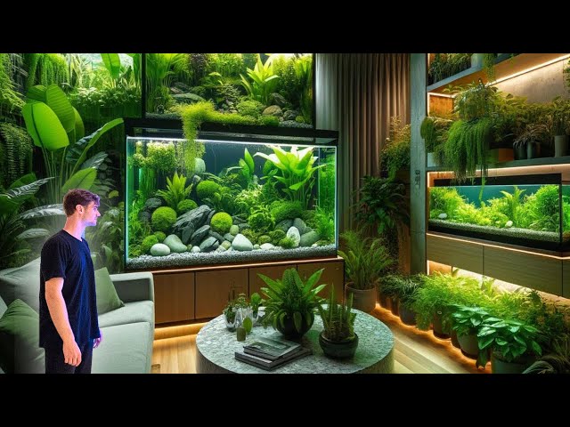 AMAZING Ecosystem Fish Room!! [Tour]