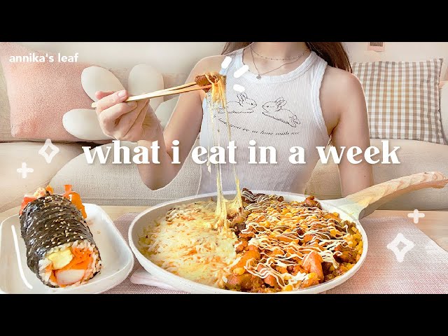 what i eat in a day 🍳 simple, asian recipes for living alone, casual week cooking at home