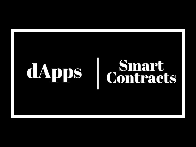What's a dApp and how does it use Smart Contracts?