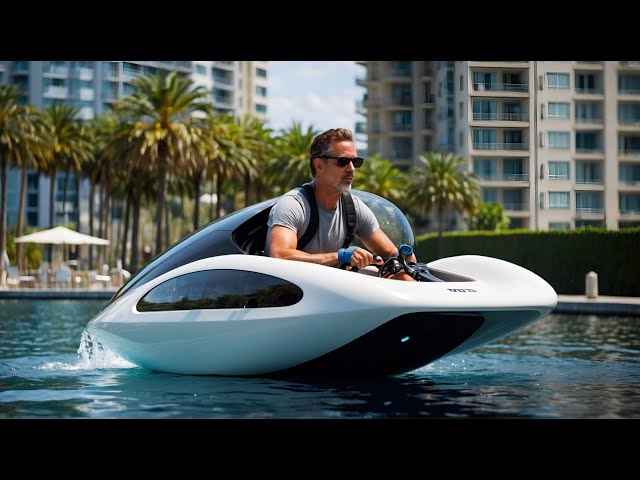 15 WATER VEHICLES THAT WILL ASTONISH YOU