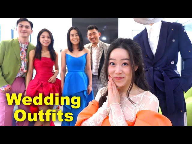 WHAT MY FAMILY IS WEARING TO OUR WEDDING - TRY ON HAUL!