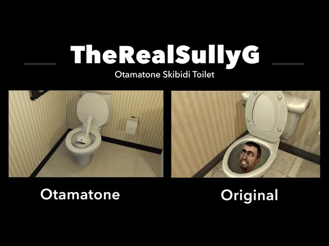 Skibidi Toilet Otamatone (Side by Side Comparison)