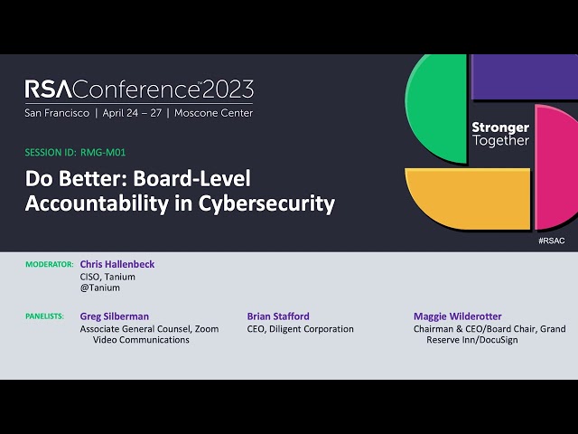 Do Better: Board-Level Accountability in Cybersecurity