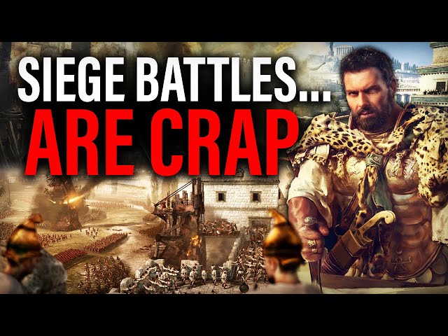 THIS NEEDS TO CHANGE: Total War Sieges Have Never Been WORSE