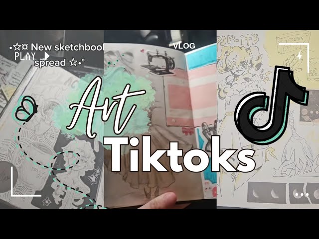 Art tiktok compilation! ✨️🎨 [ SATISFYING, INSPO, SKETCHBOOK SPREADS ]