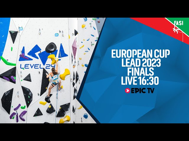 LEAD European Cup FINALS | LIVE Competition Climbing | EC24